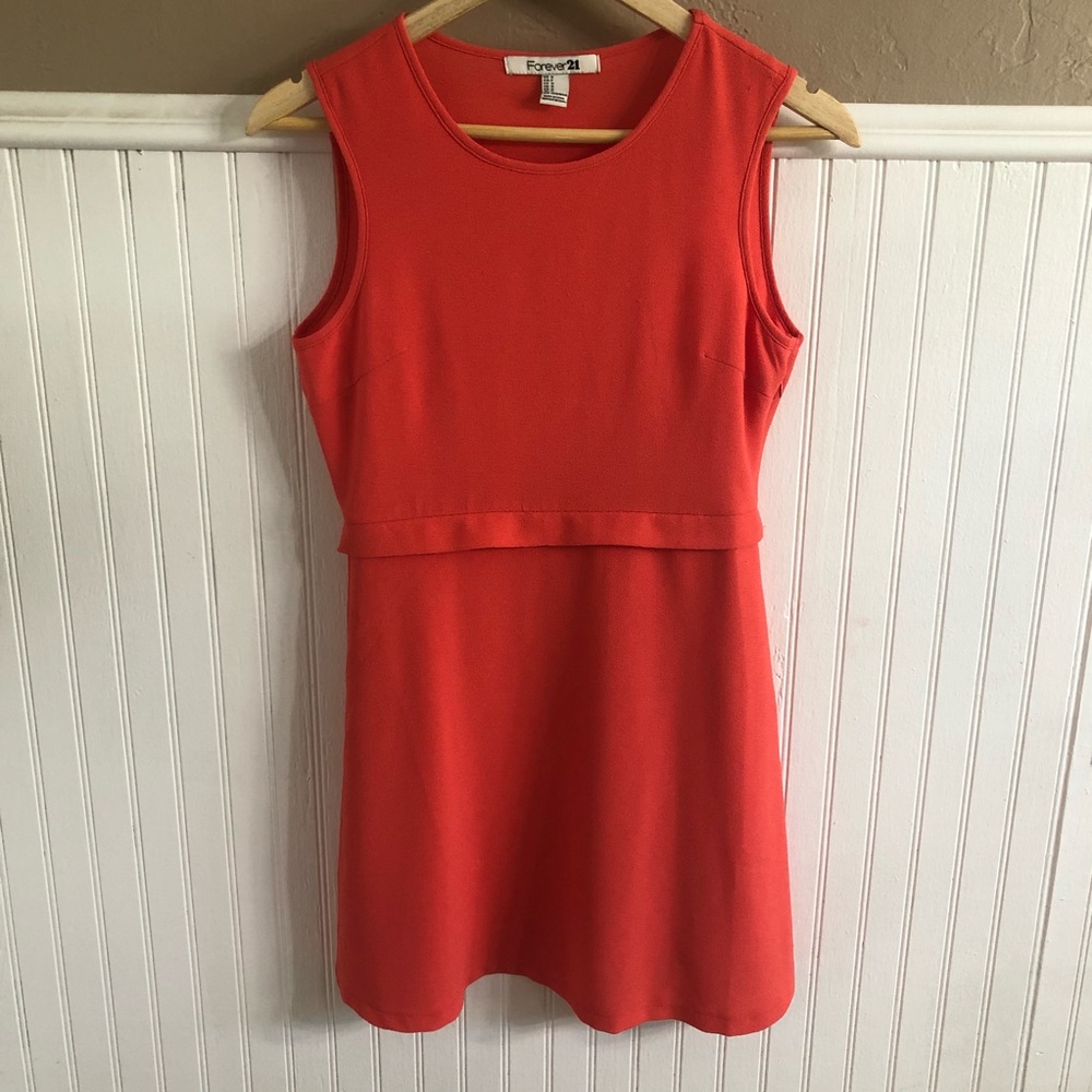 Forever 21 coral dress! Size small